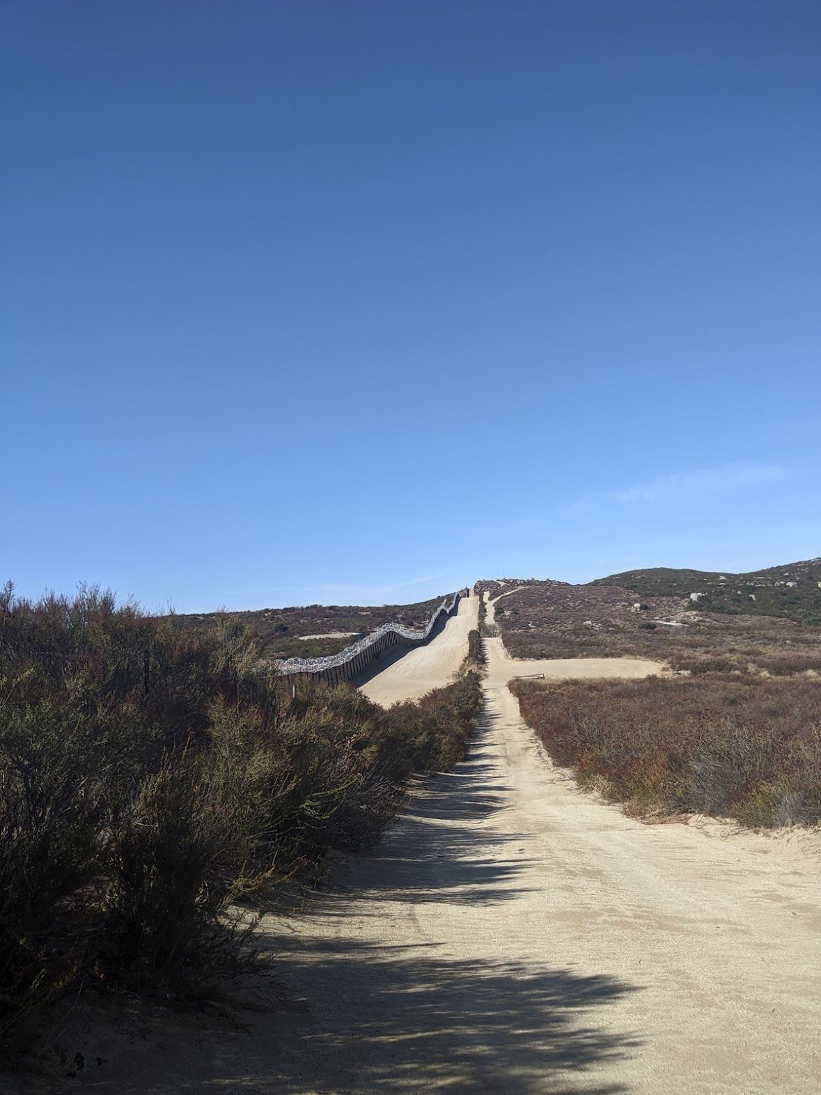 PCT SoBo Section A - Warner Springs to Campo & Mexican Border